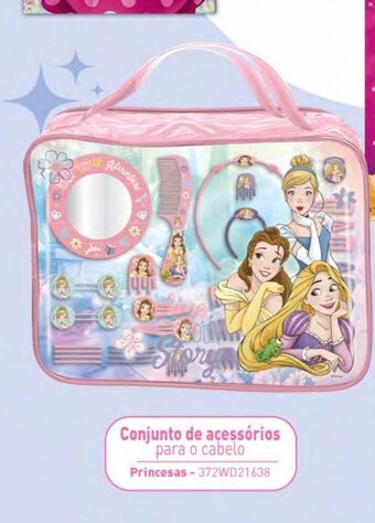 Centroxogo Mala acessórios cabelo princesas disney promoção