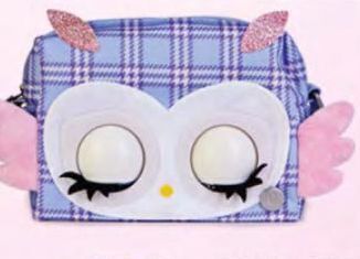 Centroxogo Purse pets coruja mala interativa print perfect promoção