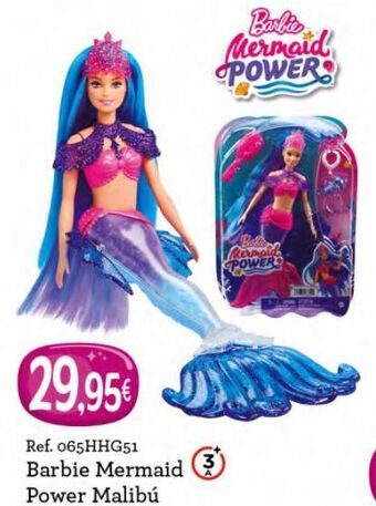 Centroxogo Boneca barbie mermaid power (malibú ou brooklyn) promoção