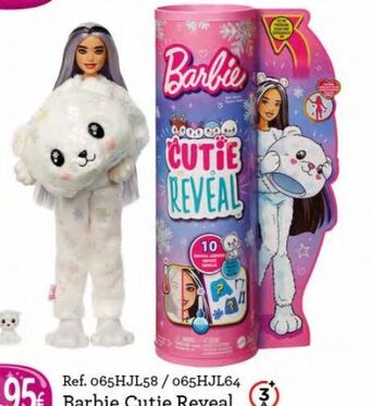 Centroxogo Boneca barbie cutie reveal urso polar promoção