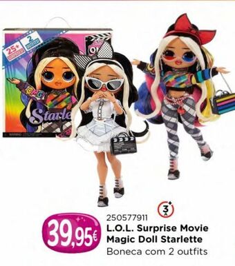 Centroxogo Lol surprise movie magic doll starlette promoção