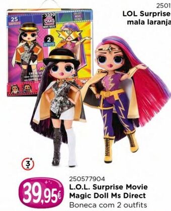 Centroxogo Lol surprise movie magic doll ms direct promoção