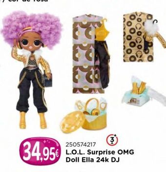 Centroxogo Lol surprise omg doll ella 24k d.j promoção