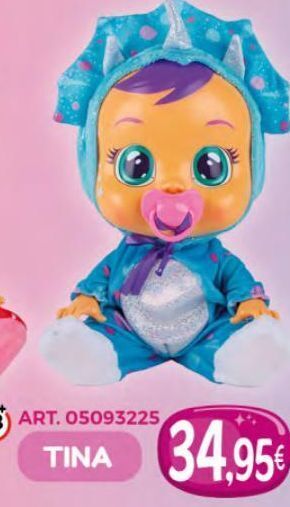 Centroxogo Cry babies fantasy tina dinossauro promoção