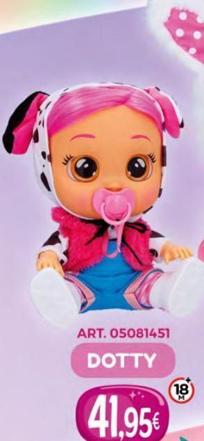 Centroxogo Cry babies dressy dotty promoção