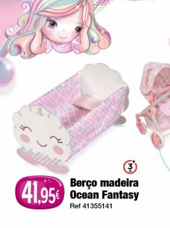 Centroxogo Berço madeira ocean fantasy promoção