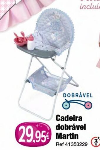 Cadeira dobrável martin