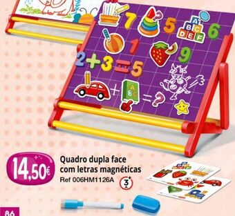 Quadro magnética infantil