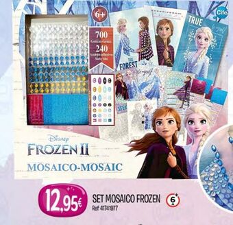 Mosaico de brinquedo frozen