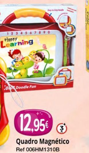 Quadro magnética infantil