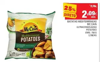 Continente Batatas Mediterrâneas Mc Cain 750g promoção