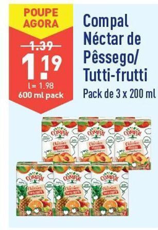 ALDI Néctar compal promoção