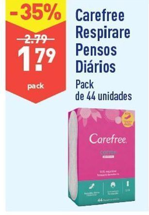 Absorvente carefree