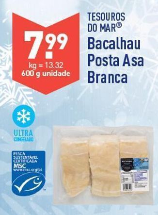 ALDI Bacalhau promoção