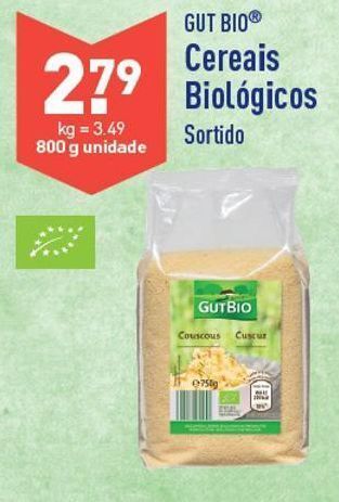 Cereais gut bio
