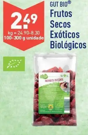 ALDI Frutos secos gut bio promoção