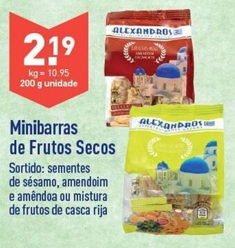 ALDI Frutos secos promoção