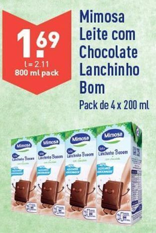 ALDI Achocolatado mimosa promoção