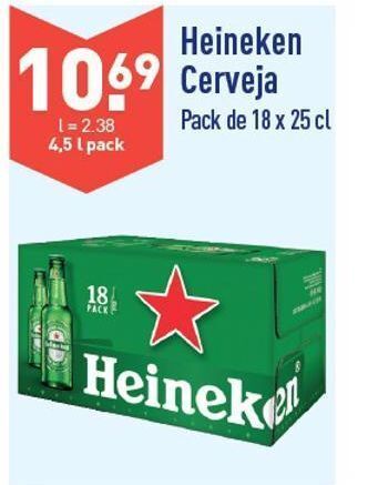 ALDI Cerveja heineken promoção