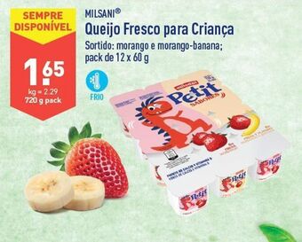ALDI Queijo fresco promoção