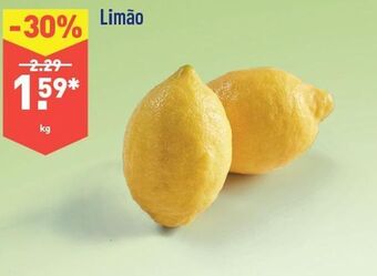 ALDI Limão promoção