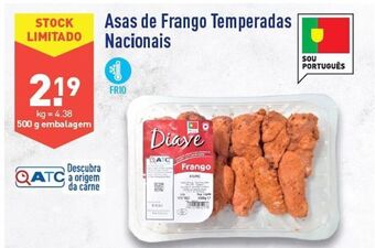 ALDI Asa de frango promoção