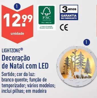 ALDI Decoração de natal promoção