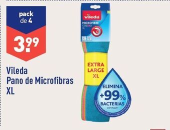 Pano de microfibra vileda
