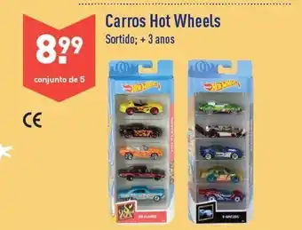ALDI Carro de brinquedo hot wheels promoção