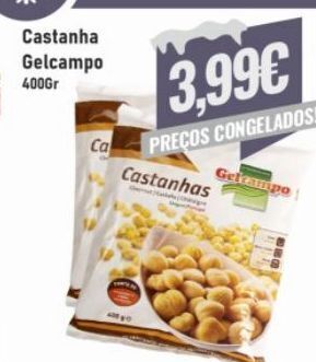 Belita Castanhas gelcampo promoção