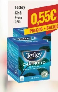 Belita Chá tetley promoção