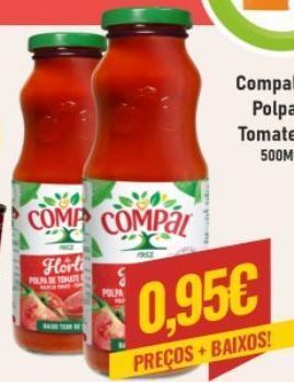 Belita Molho de tomate compal promoção