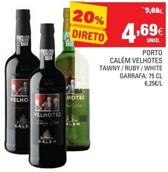 Continente Porto Calém Velhotes 75cl promoção
