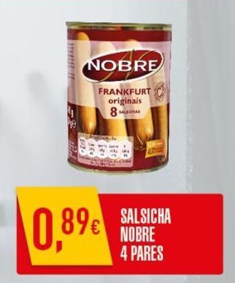 Miranda Supermercados Salsicha nobre promoção