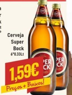 Belita Cerveja super bock promoção