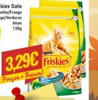 Belita Ração para gatos friskies promoção