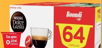 Amanhecer Cápsulas de café dolce gusto promoção
