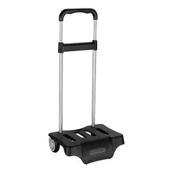 Carrinho de mão porta mochilas safta preto