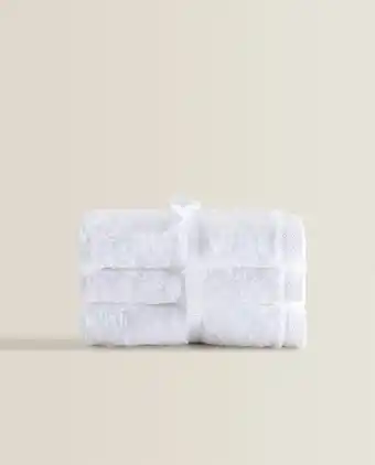 ZARA HOME (pack de 3) toalha de algodão de qualidade premium promoção