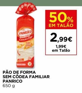 El Corte Inglés Pão de forma panrico promoção