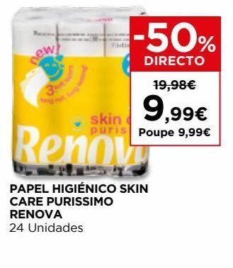 El Corte Inglés Papel higiênico renova promoção