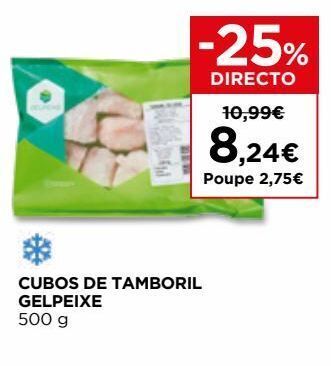 El Corte Inglés Peixe gelpeixe promoção
