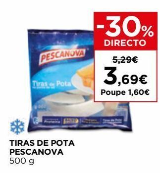 El Corte Inglés Peixe pescanova promoção