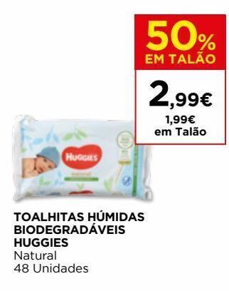 El Corte Inglés Toalhas umedecidas huggies promoção