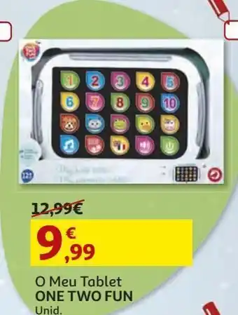 Auchan O meu tablet one two fun promoção