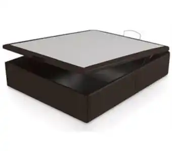 Conforama Sommier polipele café square box promoção