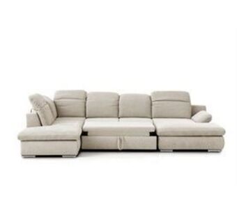 Conforama Sofá de canto com cama isona. tecido. esquerdo. promoção