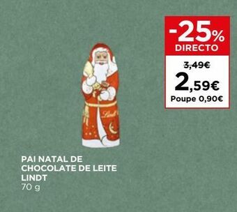 El Corte Inglés Chocolates lindt promoção