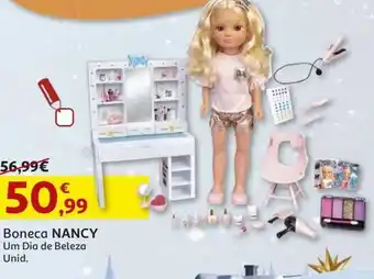 Auchan Boneca nancy um dia de beleza promoção