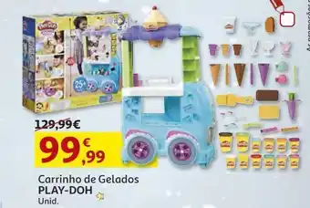 Auchan Carrinho de gelados play-doh promoção
